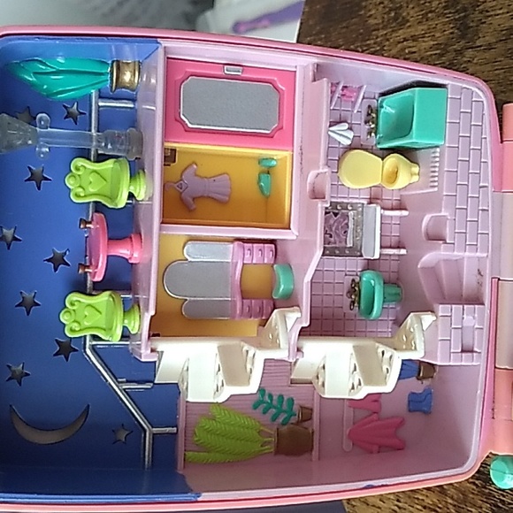 Polly Pocket Star Bright Dinner Party Bluebird Toys Incomplet